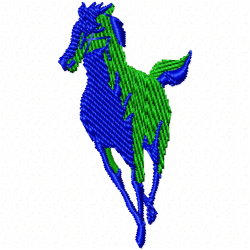 Horses Embroidery Design 8 Horses Embroidery Design 8